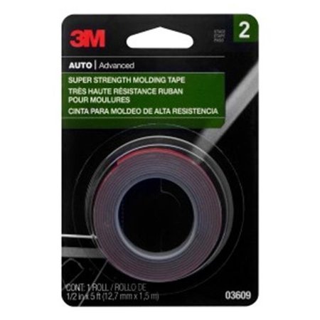 3M 3M Company  3M-3609 Molding Tape  0.5 in. 3M-3609
